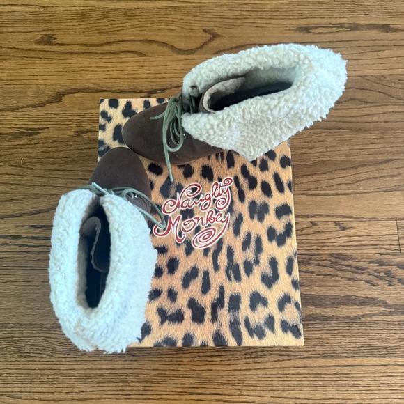Naughty Monkey Genuine Suede Ankle Boots - Picture 2 of 4